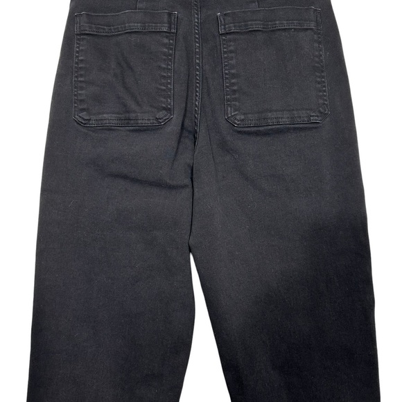 EVERLANE STRAIGHT LEG CROP BLACK JEANS SIZE 6 - Picture 8 of 15